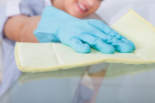 Freshening a mattress as part of Bermondsey home cleaning