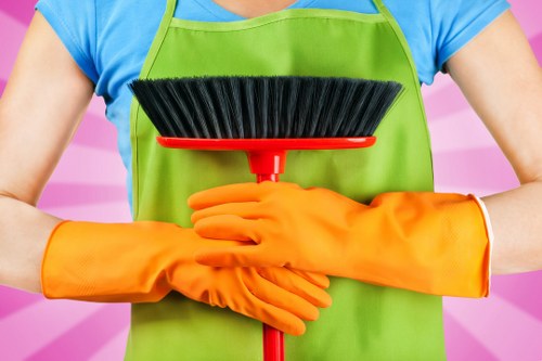 Professional carpet cleaners in Bermondsey restoring a living room carpet